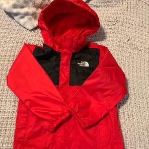 Size 3t toddler red NorthFace windbreaker jacket